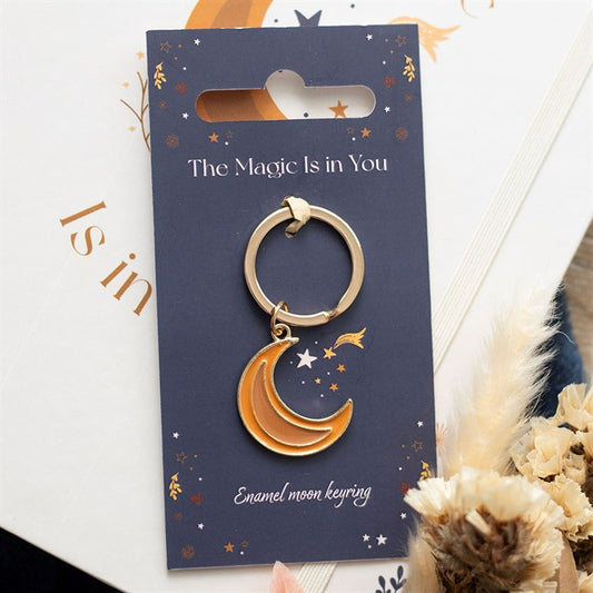 Magic Moon Themed Keyring