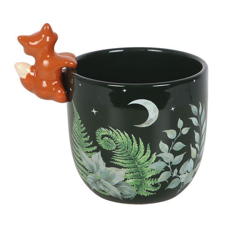 Forest Plant Pot with Fox