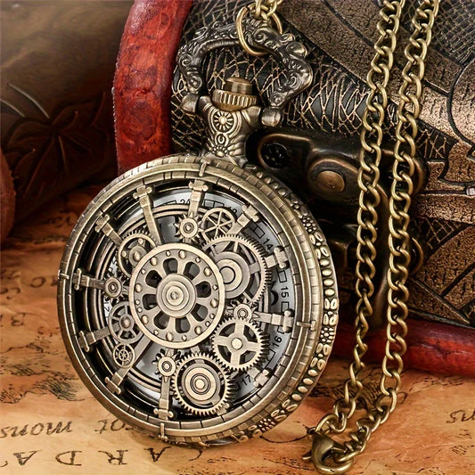 Steampunk Gears Pocket Watch
