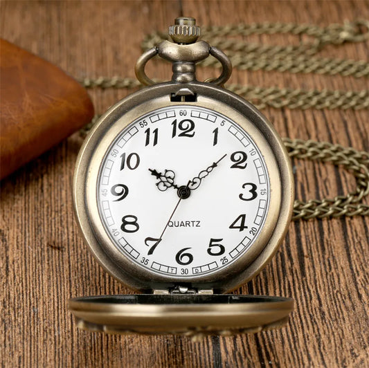 Zodiac Wheel Pocket Watch