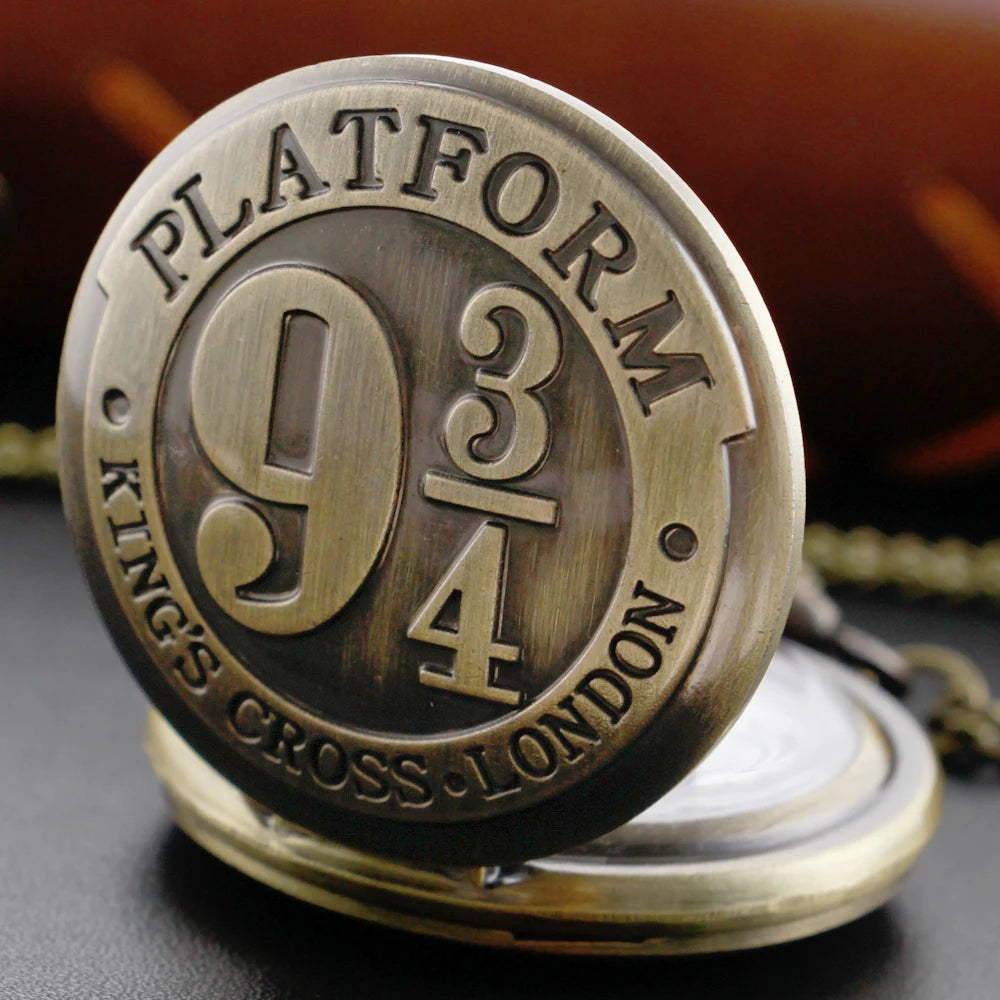 Mysterious Platform Number Pocket Watch