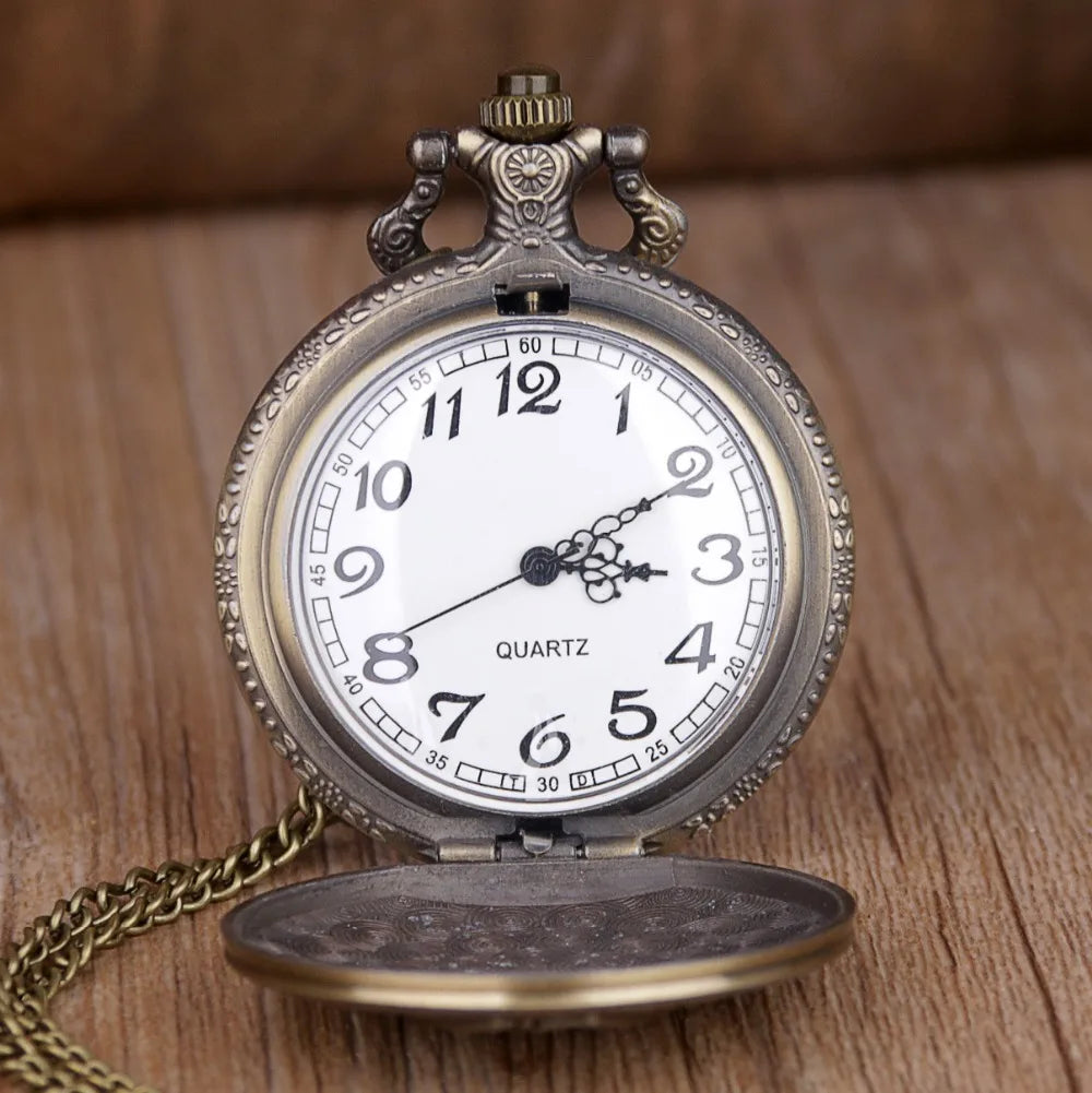 Steampunk Hollow Octopus Pocket Watch