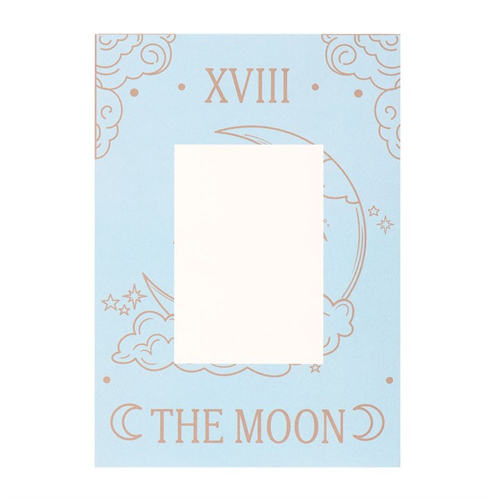 The Moon Tarot Necklace with Card