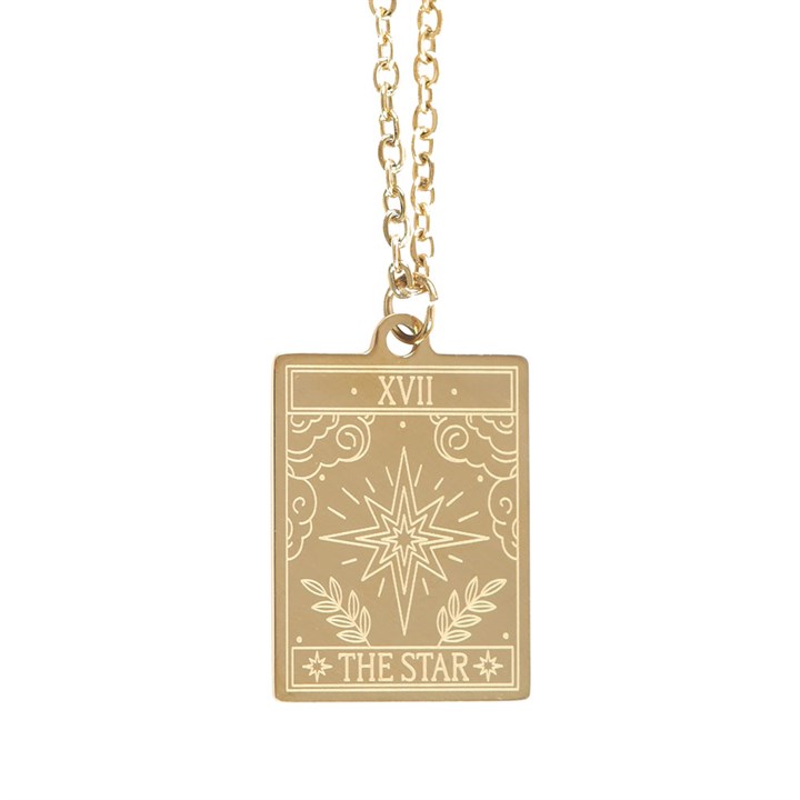 The Star Tarot Necklace with Card