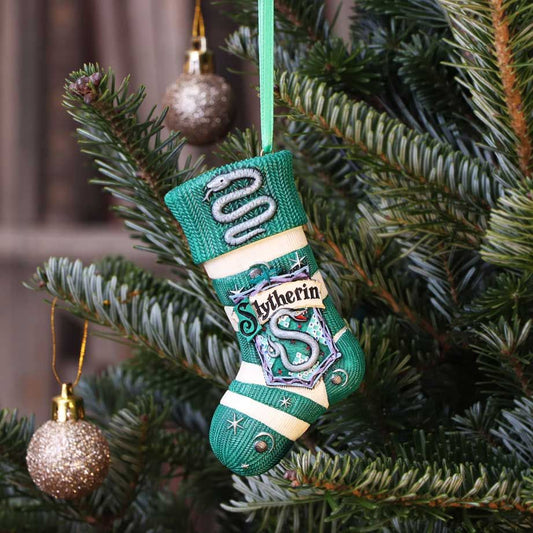 Harry Potter Slytherin Christmas Stocking Hanging Ornament
