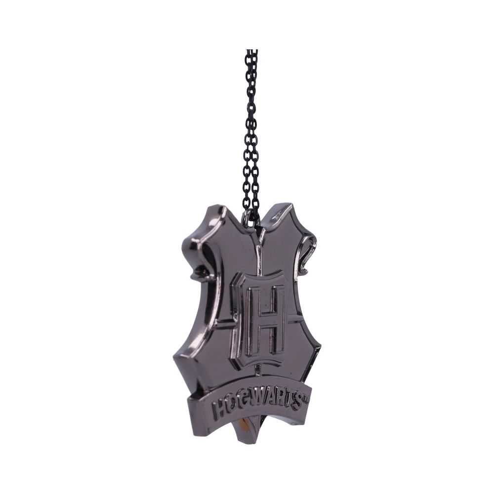 Harry Potter Hogwarts Silver Hanging Ornament