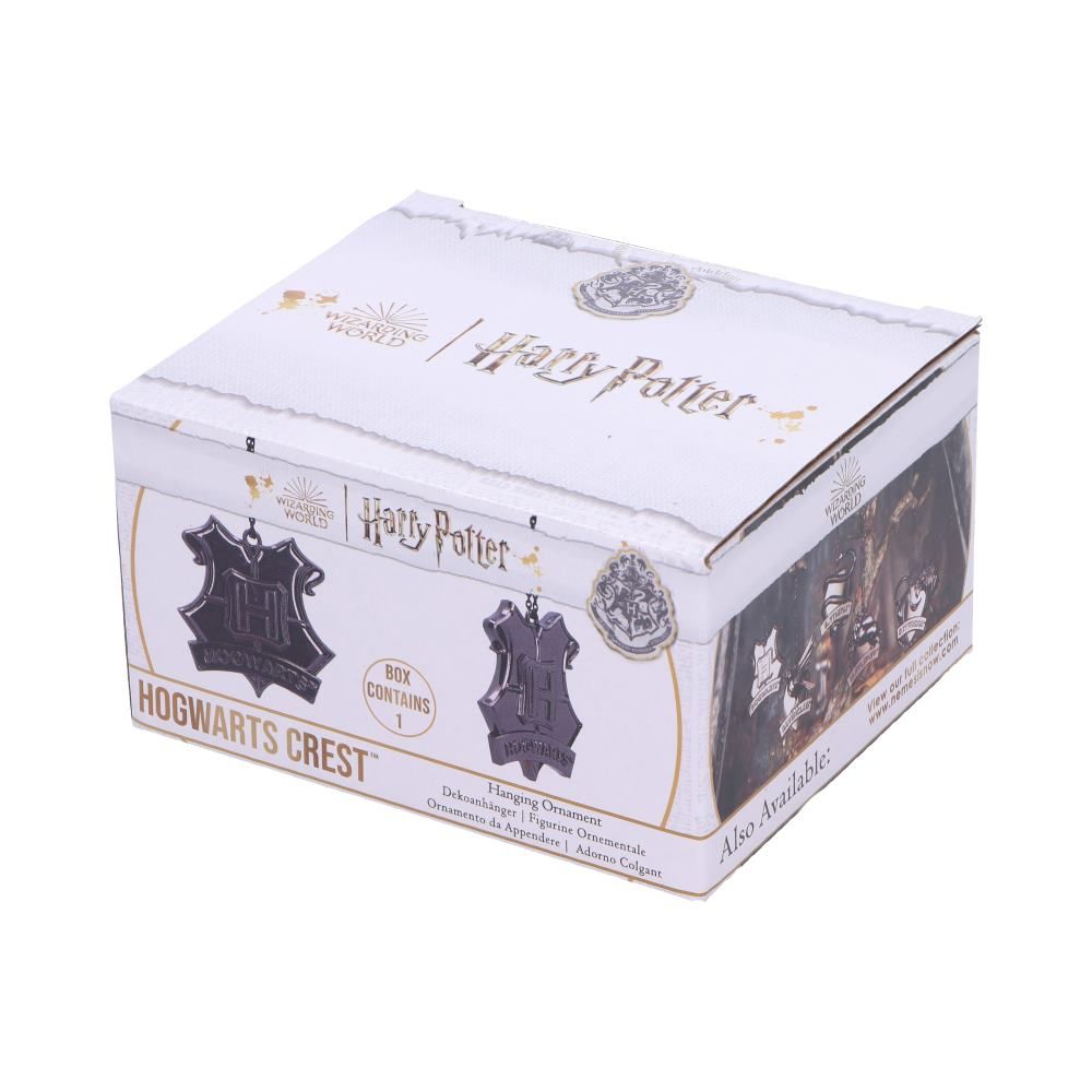 Harry Potter Hogwarts Silver Hanging Ornament