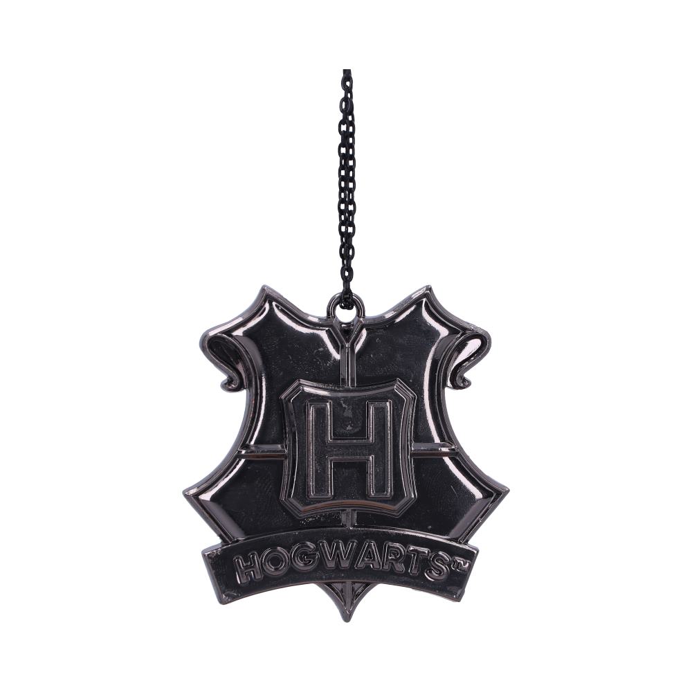 Harry Potter Hogwarts Silver Hanging Ornament