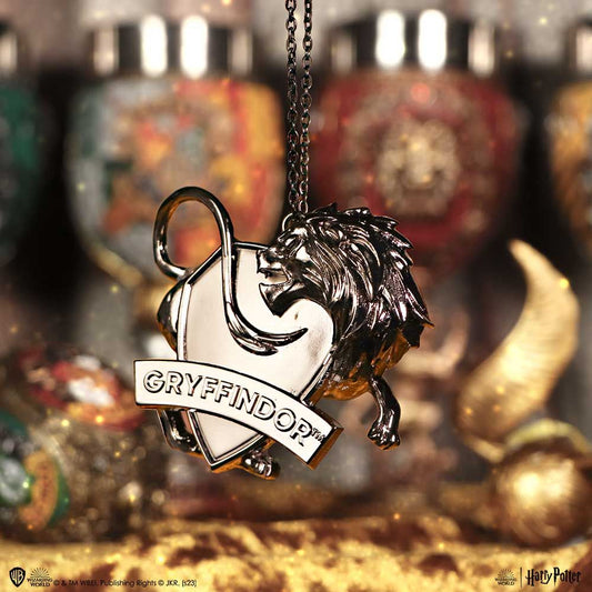 Harry Potter Silver Gryffindor Hanging Ornament