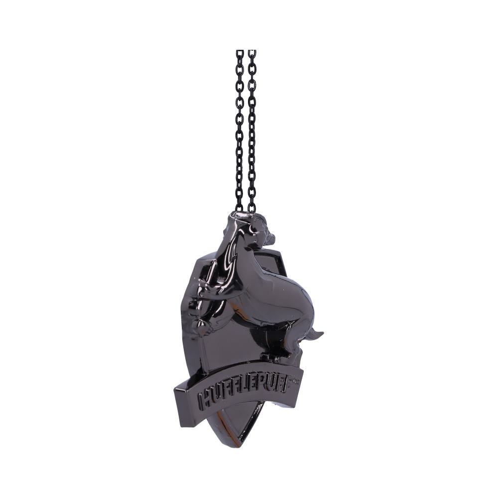 Harry Potter Silver Hufflepuff Hanging Ornament