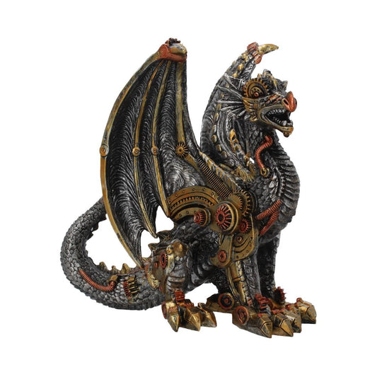 Steampunk Dragon Figurine – Mechanical Protector