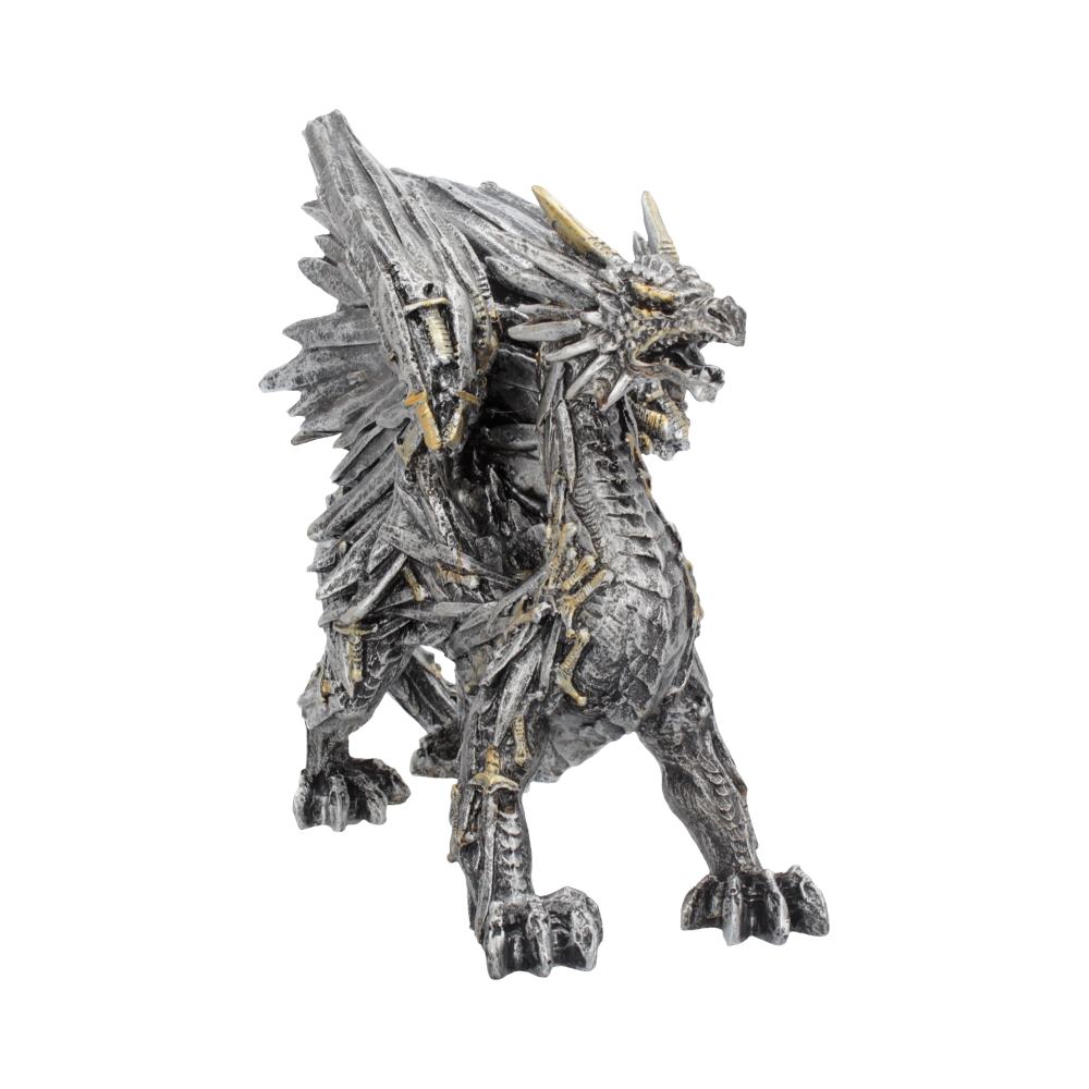 Silver Dragon Sword Blade Figurine - Swordwing