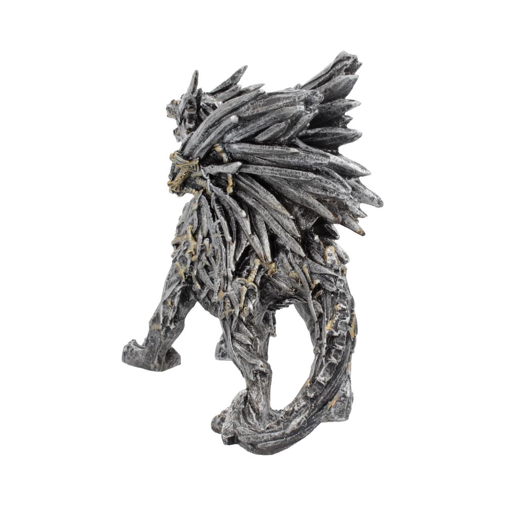 Silver Dragon Sword Blade Figurine - Swordwing