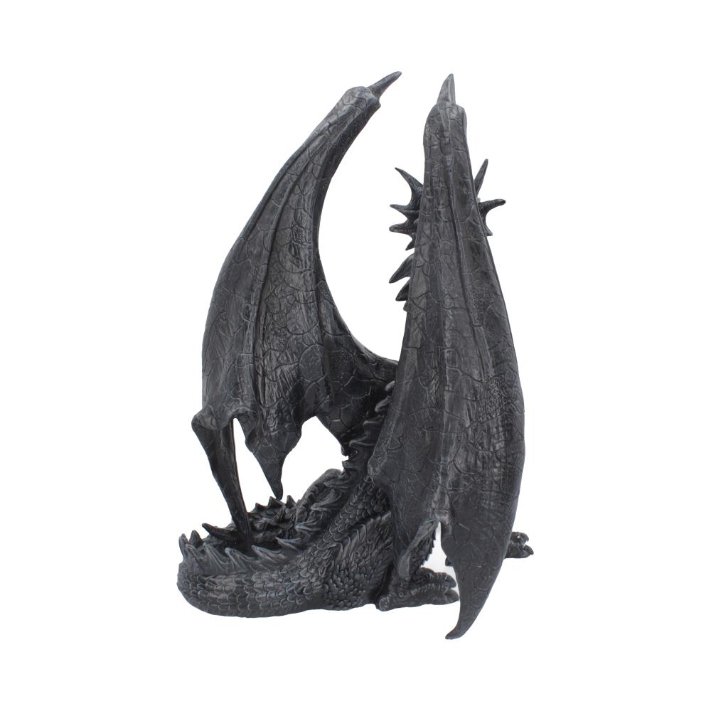 Gothic Dragon Figurine – Black Wing