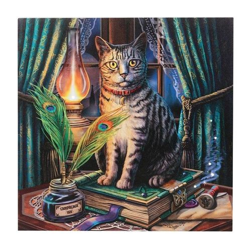Book of Shadows Light Up Canvas Wall Art