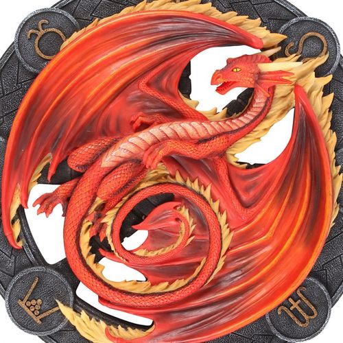 Beltane Dragon Resin Wall Decor
