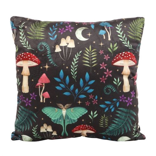 Square Enchanted Forest Print Cushion