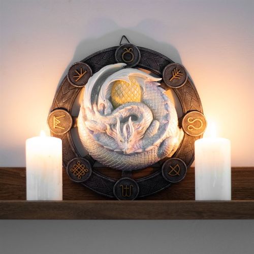 Ostara Dragon Resin Wall Decor