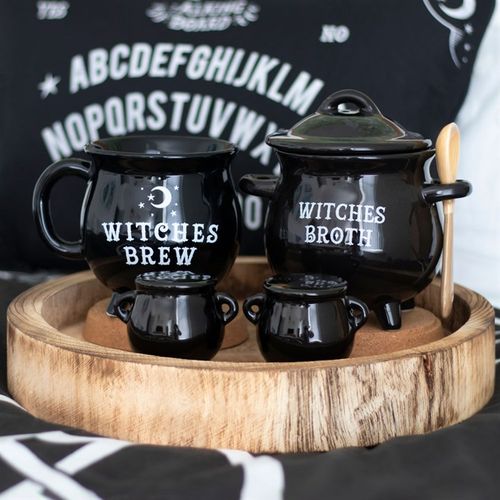 Cauldron Salt & Pepper Shaker Set