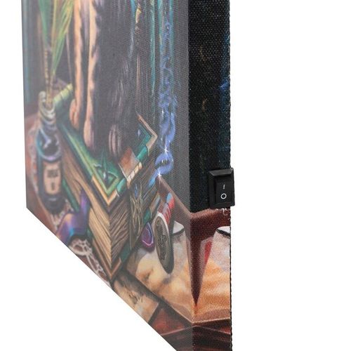 Book of Shadows Light Up Canvas Wall Art