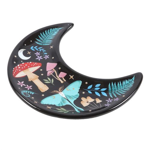 Moon Shaped Enchanted Forest Trinket Dish