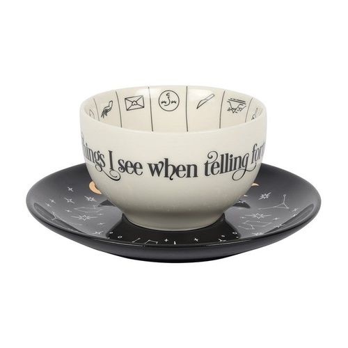 Fortune Telling Teacup & Saucer