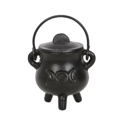 Triple Moon Cast Iron Cauldron 7.5cm