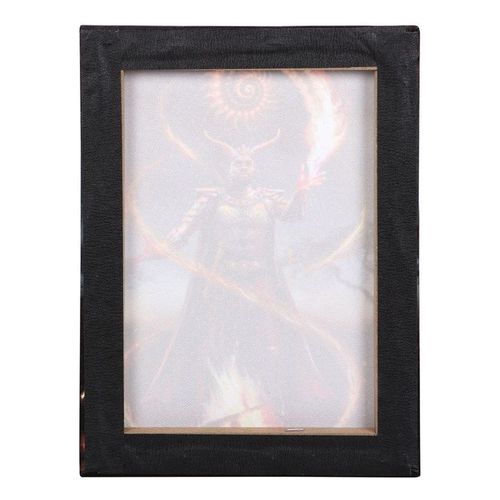 Fire Element Wizard Canvas Wall Art