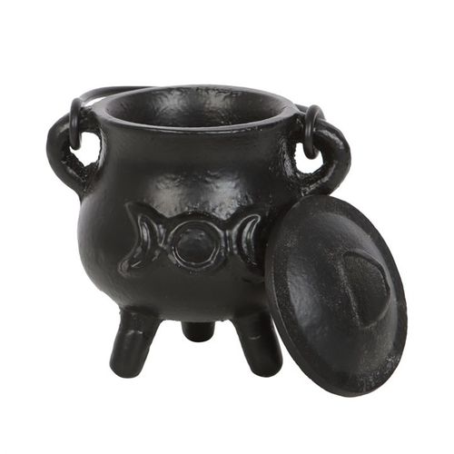 Triple Moon Cast Iron Cauldron 7.5cm