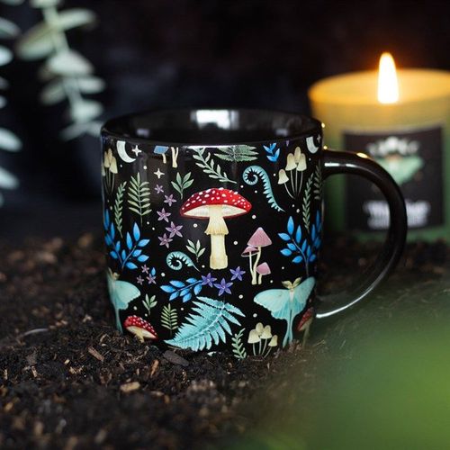 Enchanted Dark Forest Print Mug