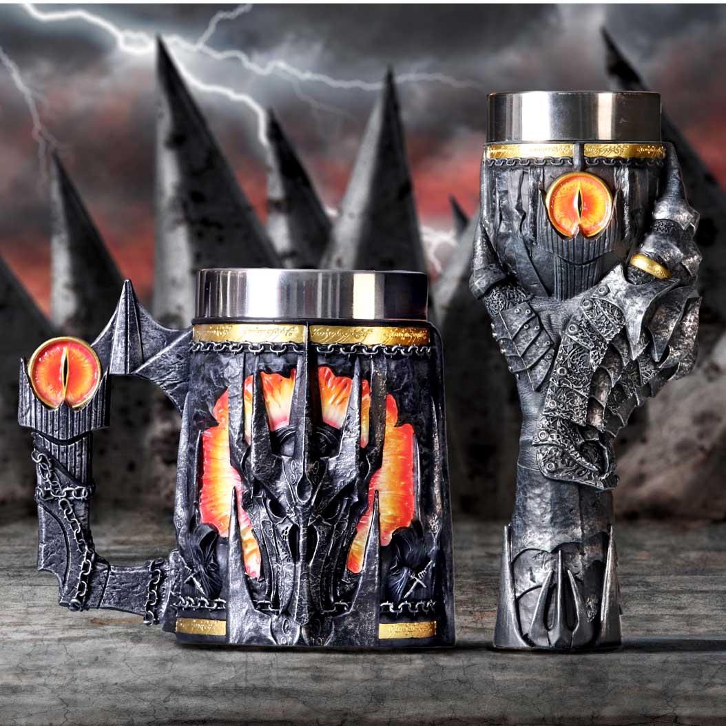 Lord of the Rings Sauron Tankard & Goblet
