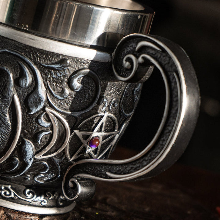 Magic Spell Black Cat Teacup