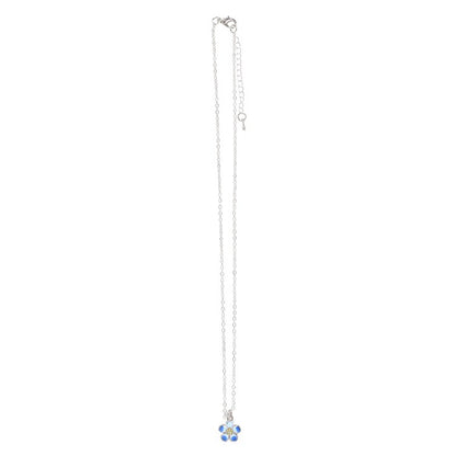 Forget-Me-Not Flower Necklace with Card