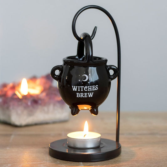 Witches Brew Hanging Cauldron Oil Burner