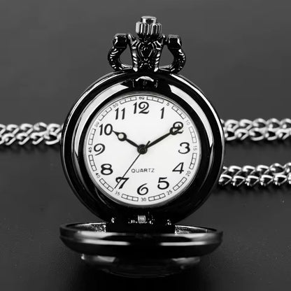 Miniature Black Crow Pocket Watch
