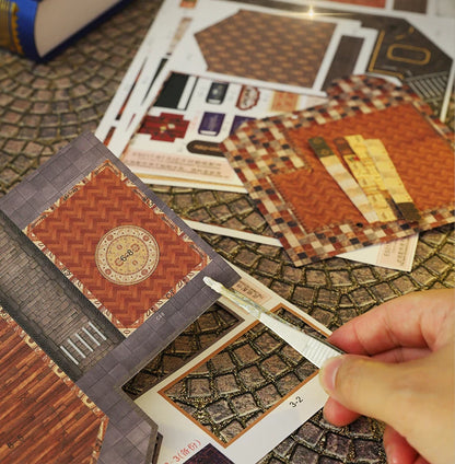 DIY Wooden Miniature Magic Twilight Book Shop