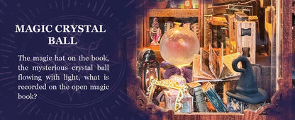 NEW DIY Wooden Time Magic Club Figurines Miniatures