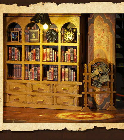 DIY Wooden Miniature Magic Twilight Book Shop