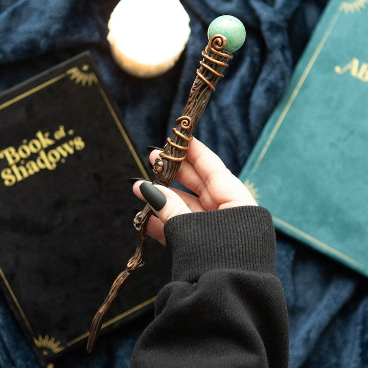 Enchanted Crystal Wand (Choose Your Crystal)