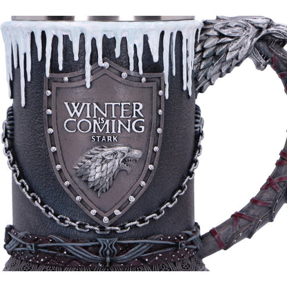 Game of Thrones House Stark Tankard
