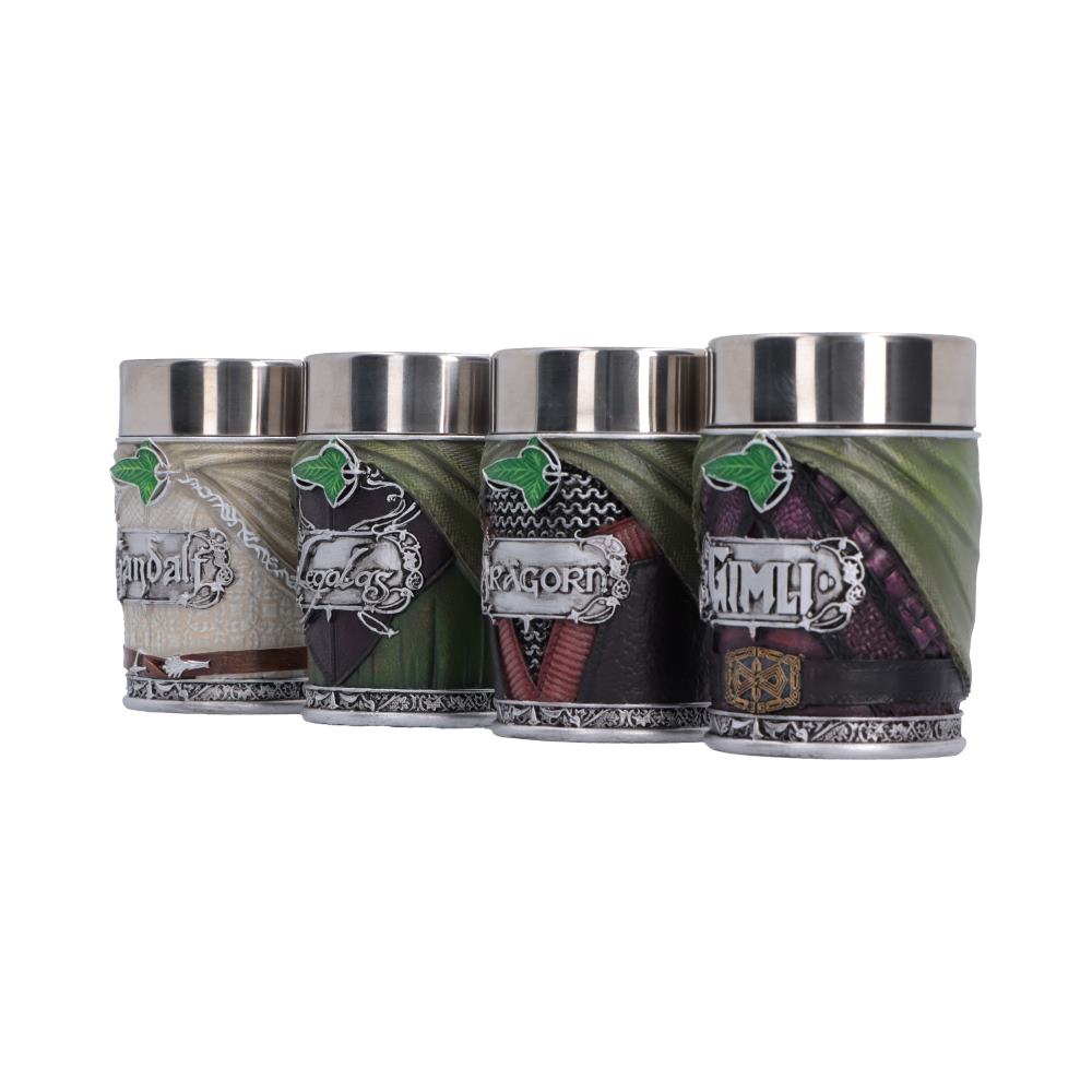 Lord of the Rings The Fellowship Shot Glass Set