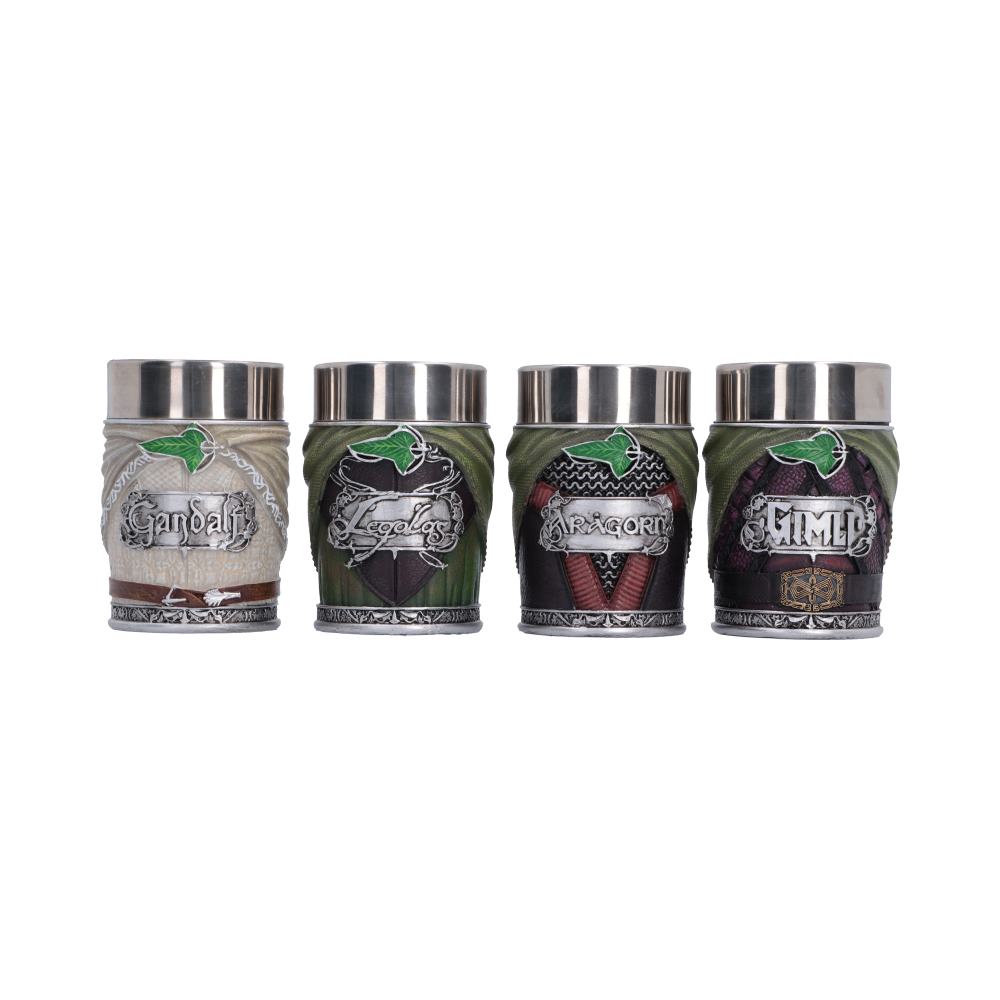 Lord of the Rings The Fellowship Shot Glass Set