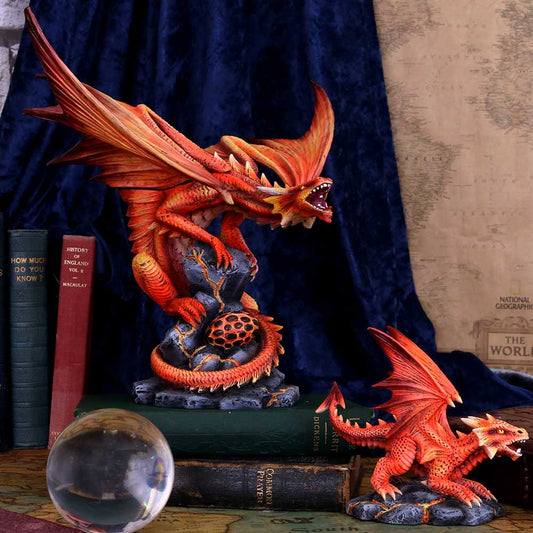 Fire Dragon Figurine by Anne Stokes