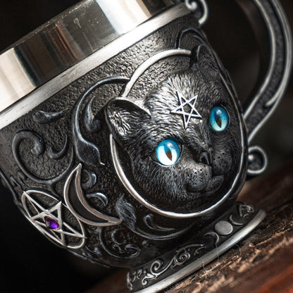 Magic Spell Black Cat Teacup