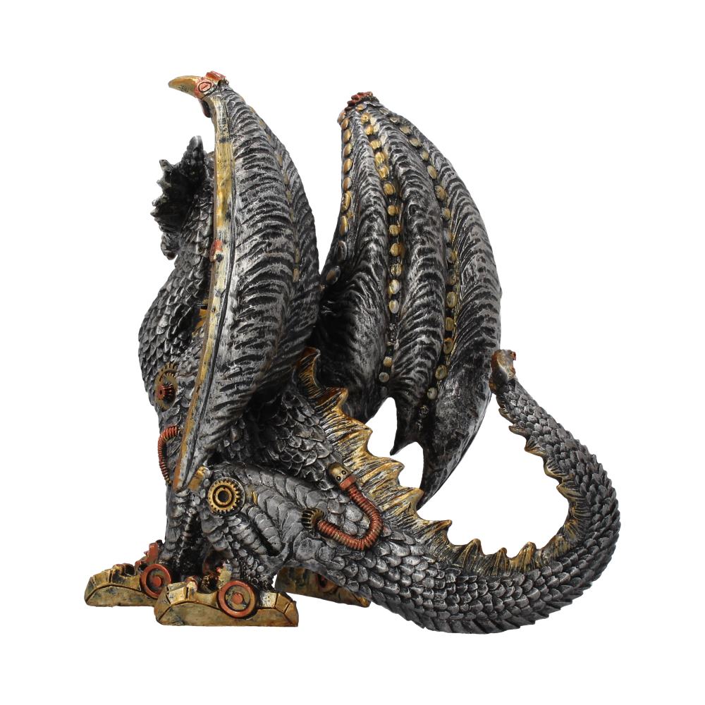 Steampunk Dragon Figurine – Mechanical Protector