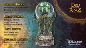 Lord of the Rings Middle Earth Treebeard Snow Globe