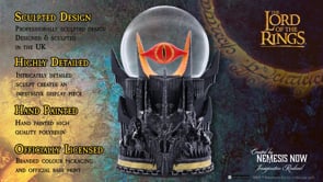 Lord of the Rings Sauron Snow Globe