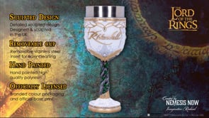 Lord of the Rings Rivendell Goblet