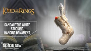 Lord of the Rings Gandalf the White Stocking Hanging Ornament