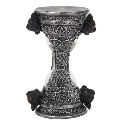 Black Cat Hourglass Timer
